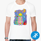 Мужская спортивная футболка