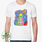 Мужская футболка органик