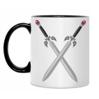 Кружка двухцветная