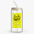 Банка с бамбуковой крышкой