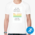 Мужская спортивная футболка