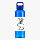 Прозрачная спортивная бутылка