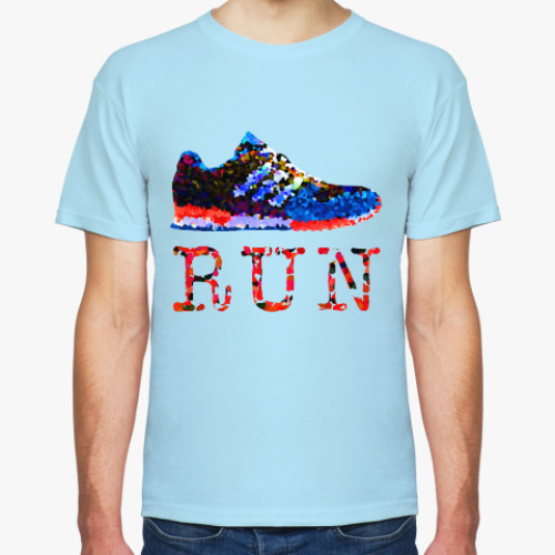 Футболка с принтом Кроссовок