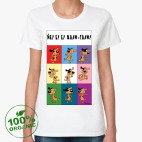 Женская футболка органик