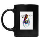 Кружка цветная UV-DTF