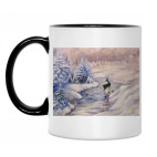 Кружка двухцветная