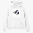 Толстовка худи оверсайз