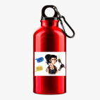 Металлическая бутылка 400 мл UV-DTF