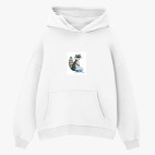 Толстовка худи оверсайз