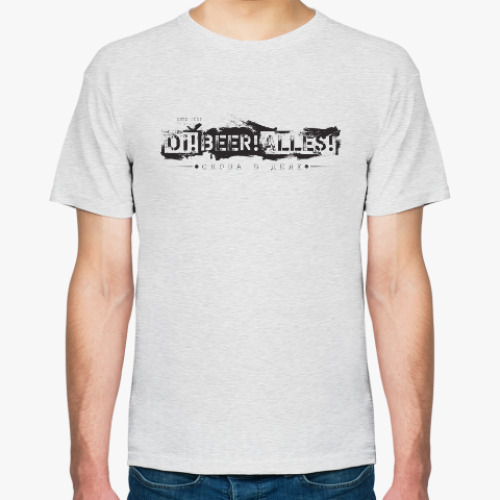 Футболка с принтом ОВА снова в деле