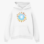 Толстовка худи оверсайз