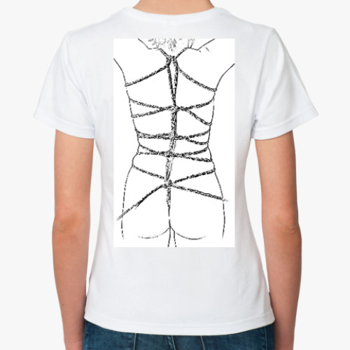 Классическая футболка с принтом  Full Karada