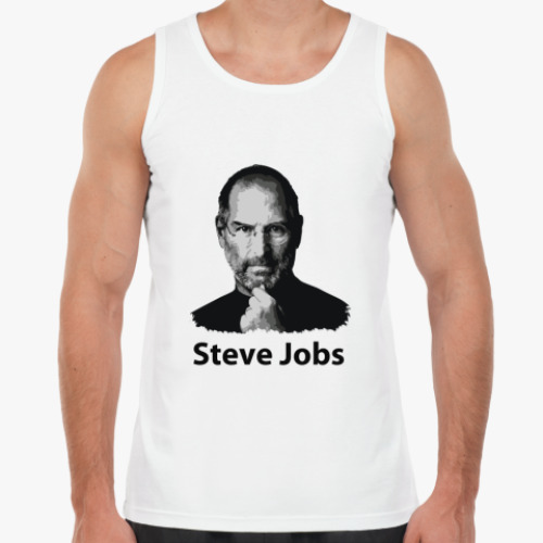 Майка с принтом Steve Jobs