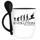 Кружка с ложкой