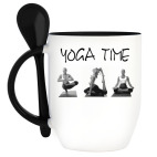 Кружка с ложкой