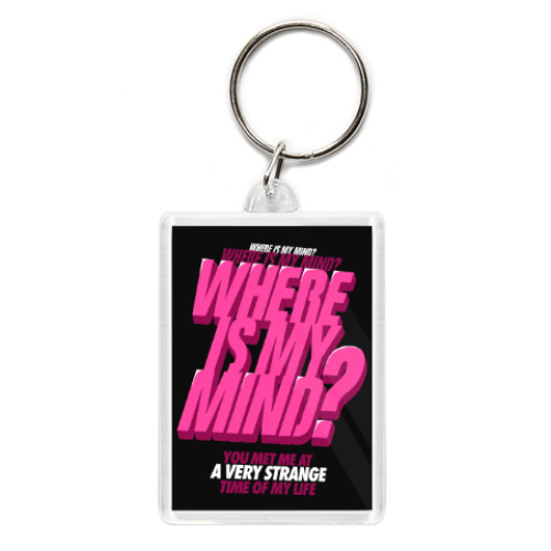 Брелок с принтом Fight Club Бойцовский Клуб