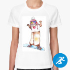 Женская спортивная футболка