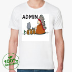 Мужская футболка органик