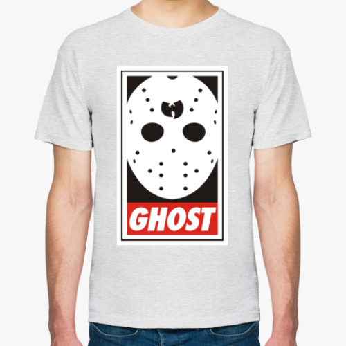 Футболка с принтом  Ghost Wu tang