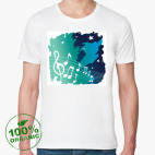 Мужская футболка органик