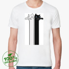 Мужская футболка органик