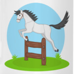 jumping horse