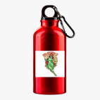 Металлическая бутылка 400 мл UV-DTF