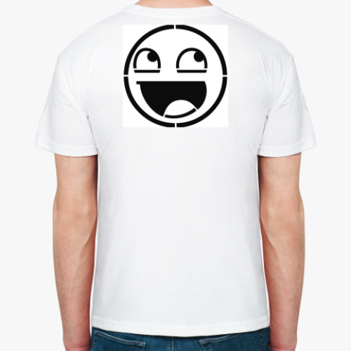 Футболка с принтом Awesome!