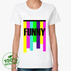 Женская футболка органик