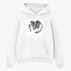 Толстовка худи оверсайз