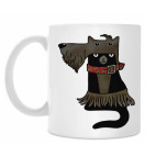 Кот в костюме скотч-терьера