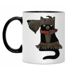 Кружка двухцветная