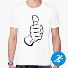 Мужская спортивная футболка