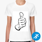 Женская спортивная футболка