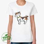 Женская футболка органик