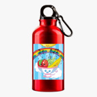 Металлическая бутылка 400 мл UV-DTF