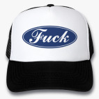Кепка Trucker, черная F**K