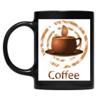 Кружка цветная UV-DTF