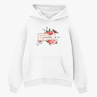 Толстовка худи оверсайз