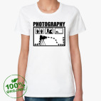 Женская футболка органик