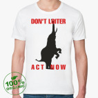 Мужская футболка органик