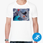 Мужская спортивная футболка