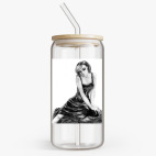 Банка с бамбуковой крышкой