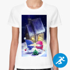 Женская спортивная футболка