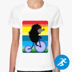 Женская спортивная футболка