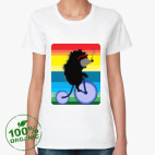 Женская футболка органик