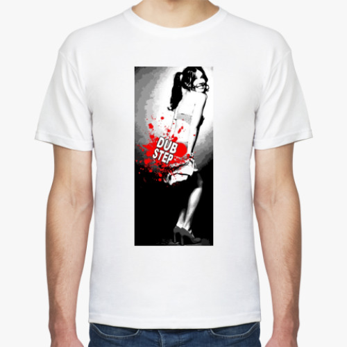 Футболка с принтом dubstep