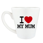 Кружка латте (360 мл) I Love My Mum
