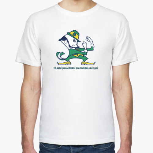 Футболка с принтом Irish