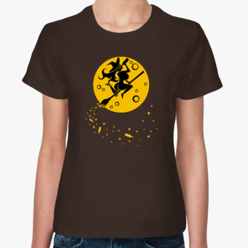 Женская футболка с принтом На шабаш